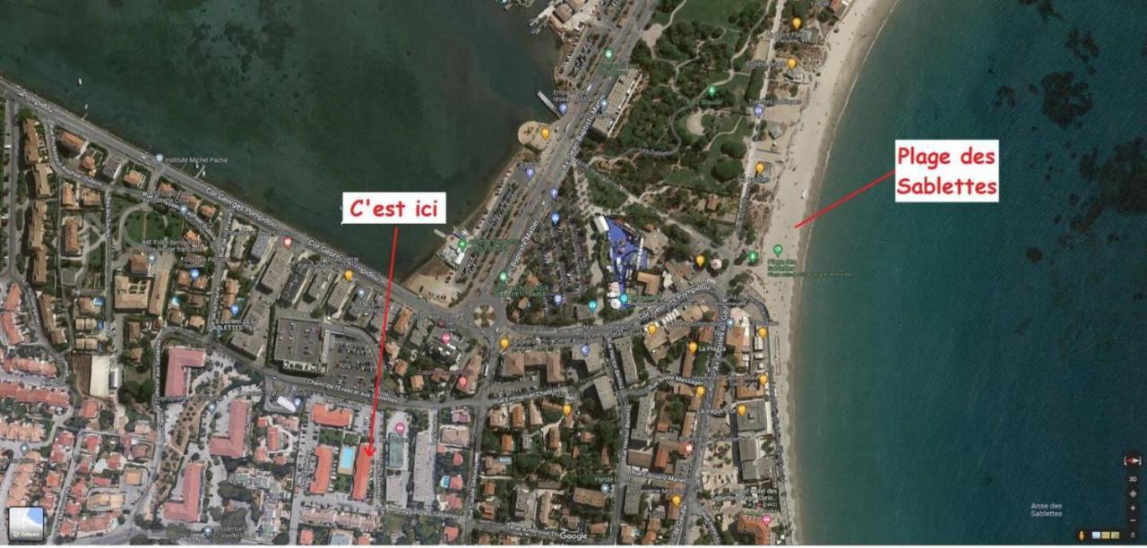 Charmant Appart. 500M Plages Des Sablettes La Seyne-sur-Mer Kültér fotó